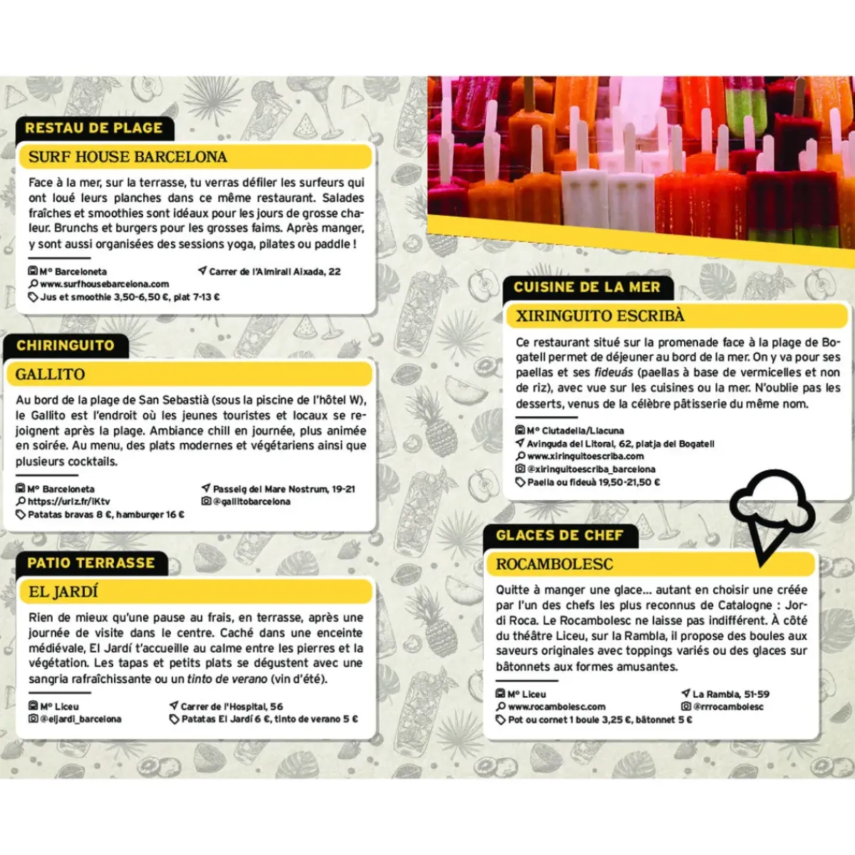 Hachette Guide On Se Casse ! Les Meilleurs Spots À Barcelone > Fabriqué En France