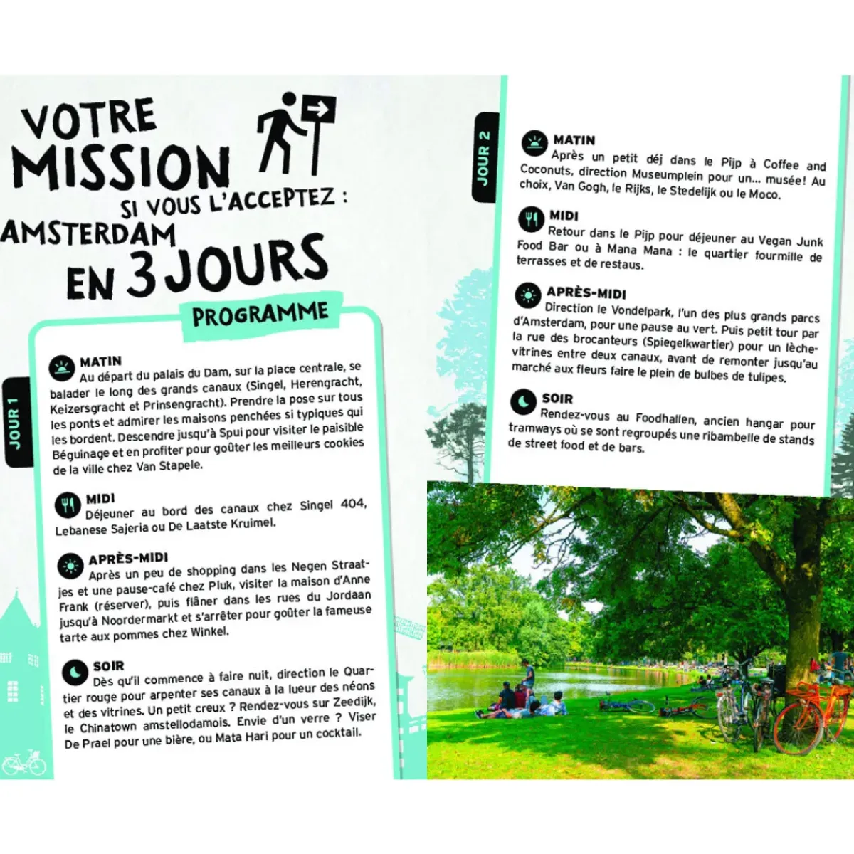 Hachette Guide On Se Casse ! Les Meilleurs Spots À Amsterdam > Fabriqué En France