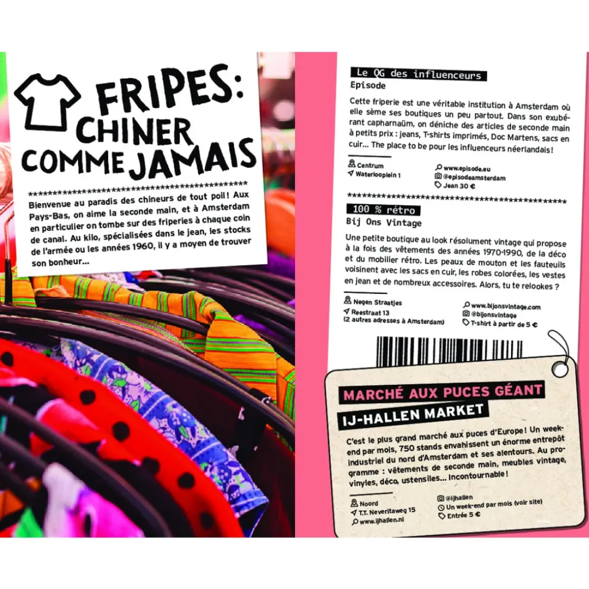 Hachette Guide On Se Casse ! Les Meilleurs Spots À Amsterdam > Fabriqué En France