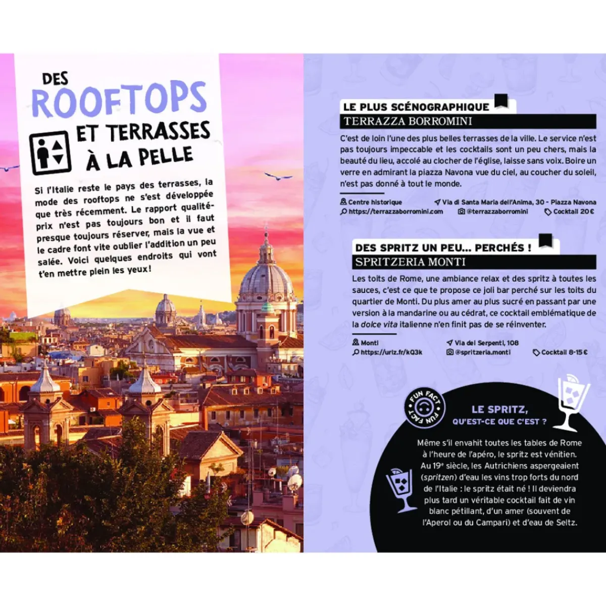 Hachette Guide touristique On Se Casse ! Les Meilleurs Spots A Rome > Fabriqué En France