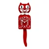 Sélectionné par Fleux Horloge Kit-Cat - Cerise Spatiale > Horloges