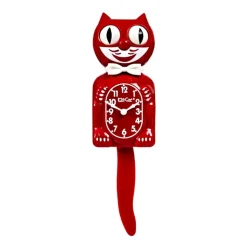 Sélectionné par Fleux Horloge Kit-Cat - Cerise Spatiale > Horloges