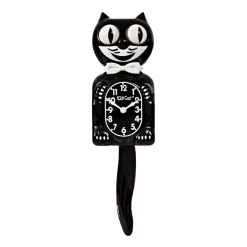 Sélectionné par Fleux Horloge Kit-Cat - Classique Noir > Horloges