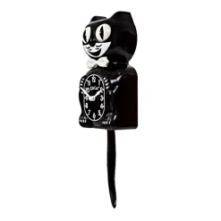 Sélectionné par Fleux Horloge Kit-Cat - Classique Noir > Horloges