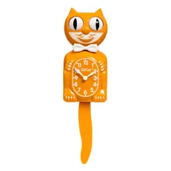 Sélectionné par Fleux Horloge Kit-Cat - Festival Orange > Horloges