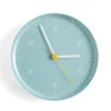 Hay Horloge murale by Jasper Morrison - Bleu > Horloges