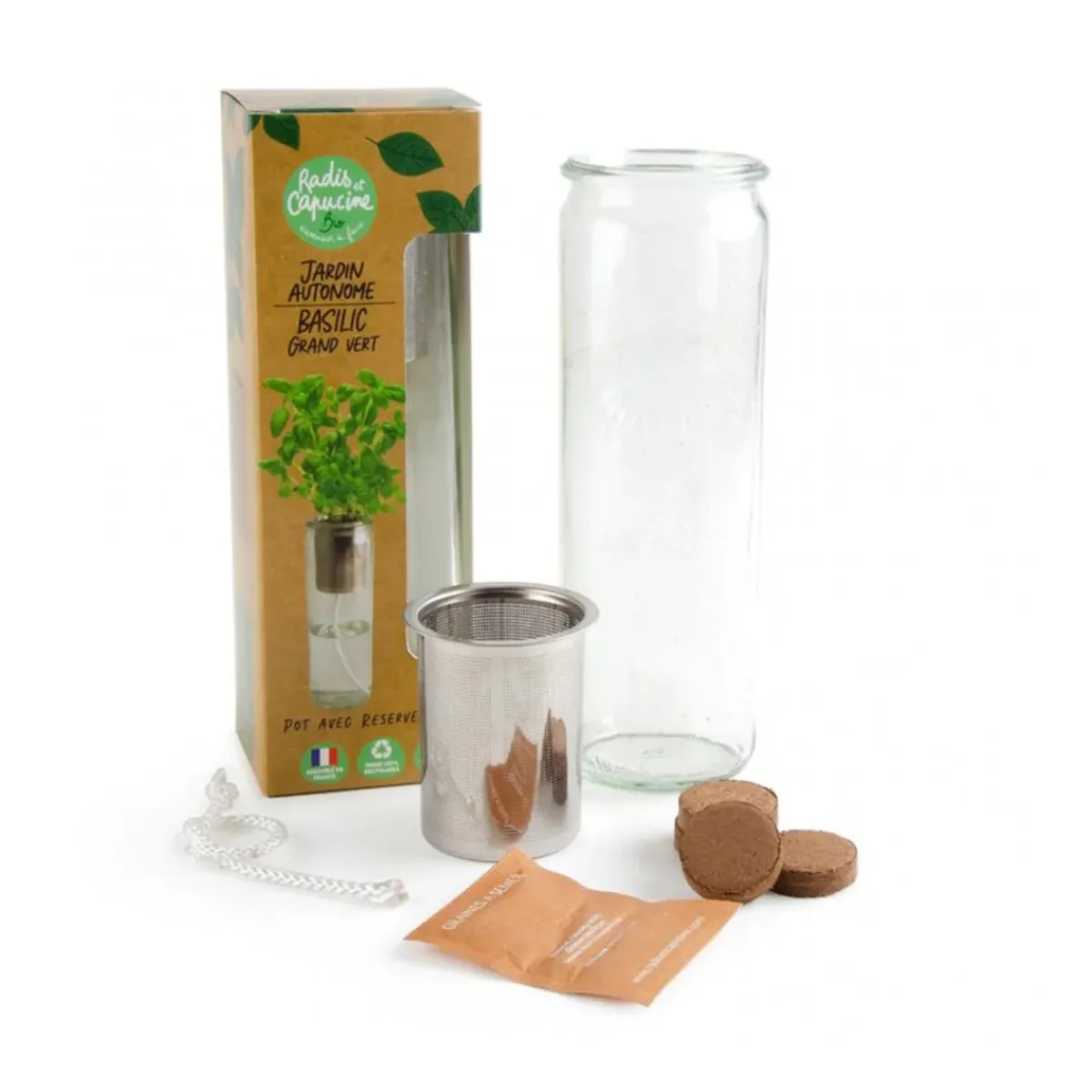 Sélectionné par Fleux Jardin autonome - Basilic > Pots & Jardinières