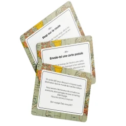 Aventura Editions Jeu de cartes Défis de Voyage > Fabriqué En France