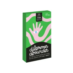 Minus Jeu de 25 cartes - Dilemmes absurdes > Fabriqué En France|Loisirs