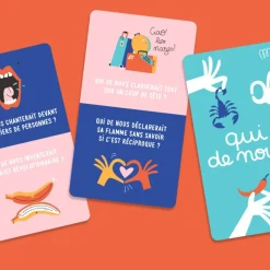 Minus Jeu de 25 cartes - Qui de nous... > Fabriqué En France|Loisirs