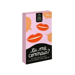 Minus Jeu de 25 cartes - Tu me connais ? > Fabriqué En France|Loisirs