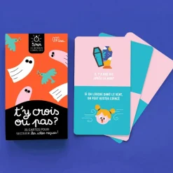 Minus Jeu de 25 cartes - T'y crois ou pas ? > Fabriqué En France|Loisirs