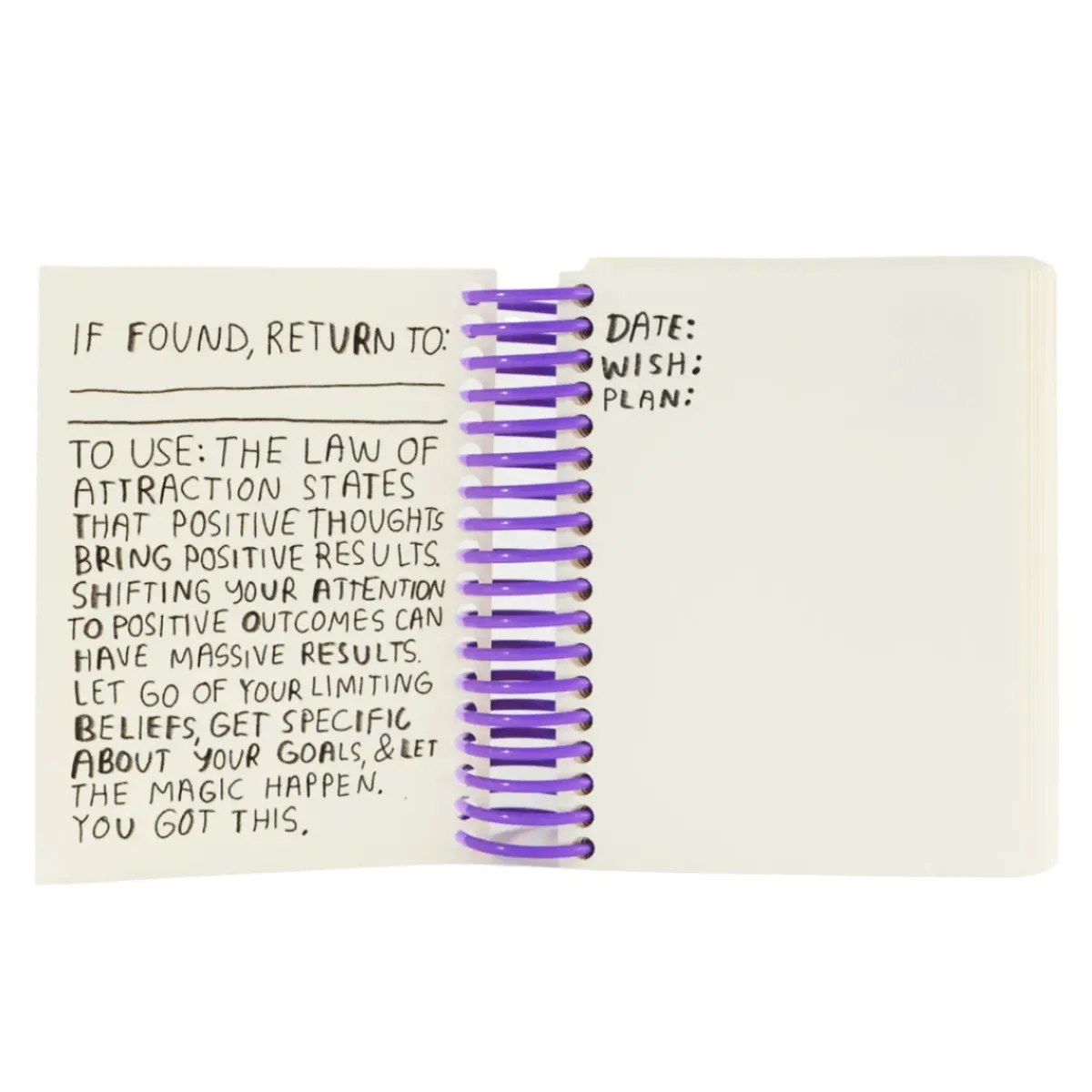 People I've Loved Journal Wish It Attract It Make It Real > Papeterie