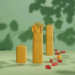 Sélectionné par Fleux Kit de cous réutilisables et nomades en matière biosourcée > Assiettes & Couverts