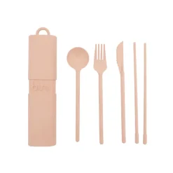 Sélectionné par Fleux Kit de cous réutilisables et nomades en matière biosourcée > Assiettes & Couverts