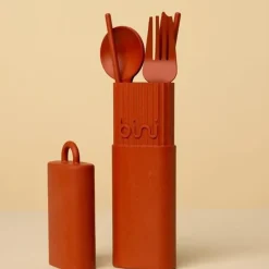 Sélectionné par Fleux Kit de cous réutilisables et nomades en matière biosourcée > Assiettes & Couverts