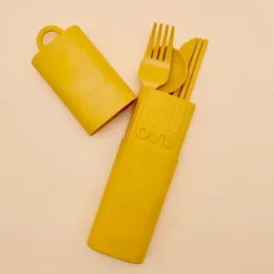 Sélectionné par Fleux Kit de cous réutilisables et nomades en matière biosourcée > Assiettes & Couverts