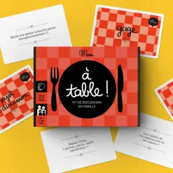 Minus Kit de discussion - À table ! > Fabriqué En France|Loisirs