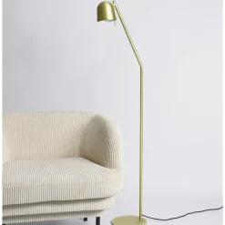 ENOstudio Lampadaire Ho Acier Peint - 153 x 40 cm - Noir > Lampadaires