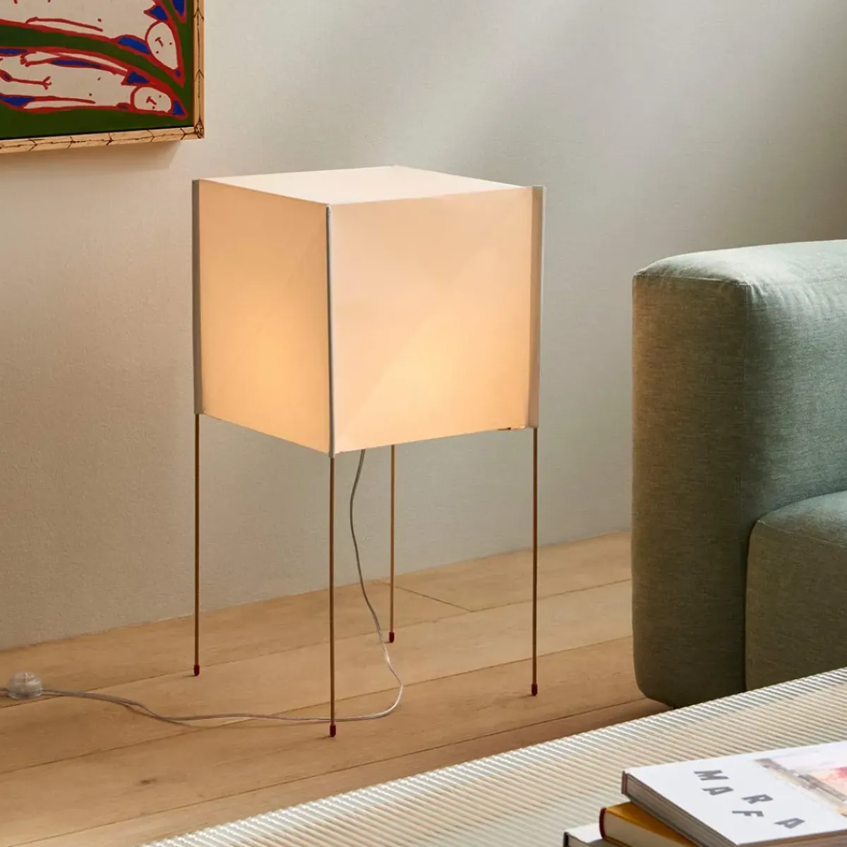 Hay Lampadaire Paper Cube - 36 x 36 x h 74 cm > Lampadaires