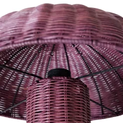 HK Living Lampe De Table Rotin - ? 34 cm x 30 cm > Lampes De Table