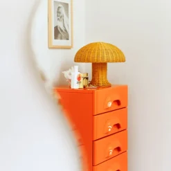 HK Living Lampe De Table Rotin - ? 34 cm x 30 cm > Lampes De Table