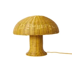 HK Living Lampe De Table Rotin - ? 34 cm x 30 cm > Lampes De Table