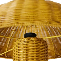 HK Living Lampe De Table Rotin - ? 34 cm x 30 cm > Lampes De Table