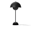 And Tradition Lampe Flowerpot Noir mat VP3 by Verner Panton > Lampes De Table