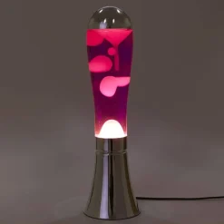 Sélectionné par Fleux Lampe Lava Magma Argenté > Lampes De Table