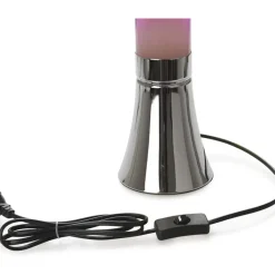 Sélectionné par Fleux Lampe Lava Magma Argenté > Lampes De Table