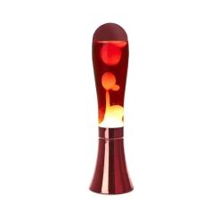 Sélectionné par Fleux Lampe Lava Magma Rouge u0026 Aluminium > Lampes De Table