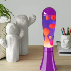 Sélectionné par Fleux Lampe Lava Magma Violet u0026 Rouge > Lampes De Table
