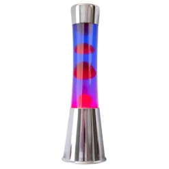Sélectionné par Fleux Lampe à lave - Rouge / Violet / Argent > Lampes De Table