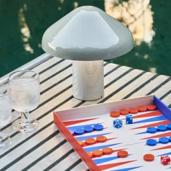 And Tradition Lampe portable Pao - Cool Gris > Lampes À Poser|Lampes De Bureaux