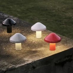 And Tradition Lampe portable Pao - Cool Gris > Lampes À Poser|Lampes De Bureaux
