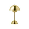 And Tradition Lampe à poser Flowerpot VP9 Sans fil - Laiton > Lampes De Table