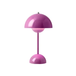 And Tradition Lampe à poser Flowerpot VP9 Sans fil - Rose Tangy > Lampes De Table