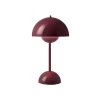 And Tradition Lampe à poser Flowerpot VP9 Sans fil - Dark Plum > Lampes De Table