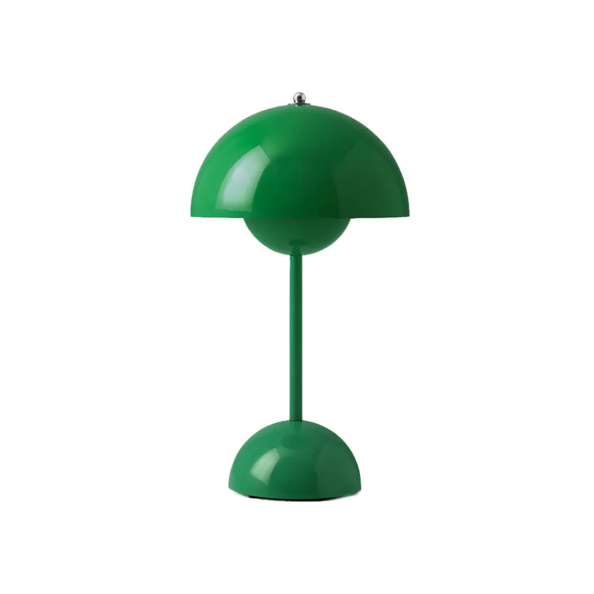 And Tradition Lampe à poser Flowerpot VP9 Sans fil - Signal Green > Lampes De Table