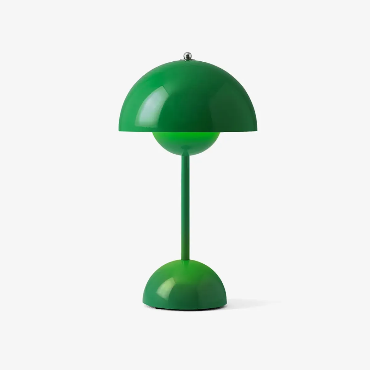 And Tradition Lampe à poser Flowerpot VP9 Sans fil - Signal Green > Lampes De Table