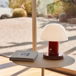 And Tradition Lampe à poser JH27 Setago - Maroon u0026 Grape > Lampes À Poser|Lampes De Bureaux
