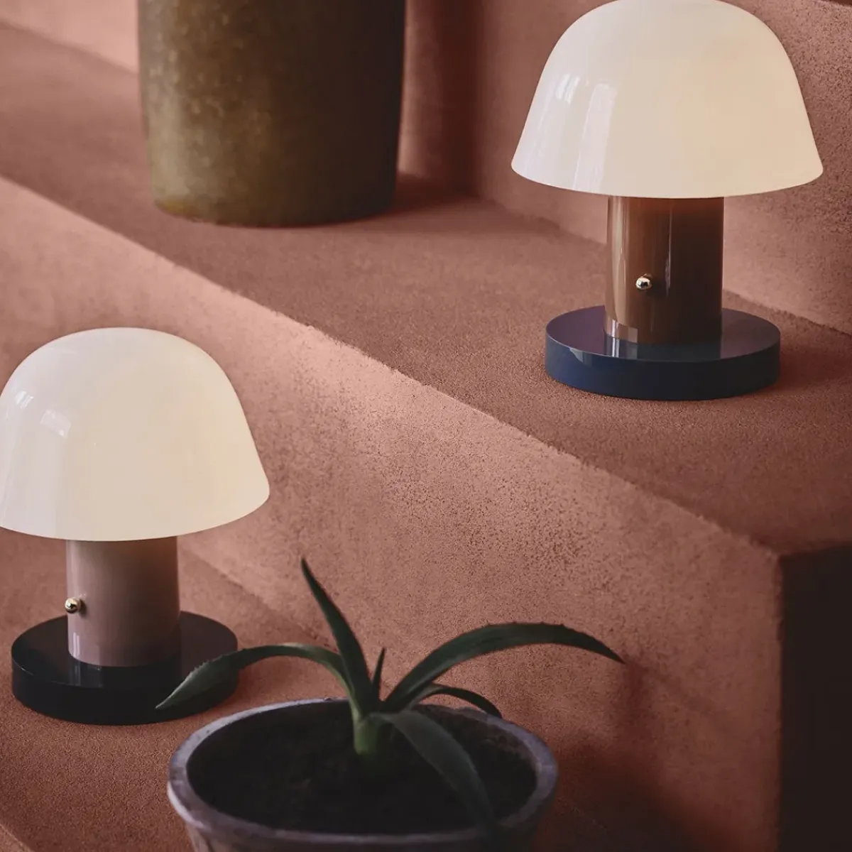 And Tradition Lampe à poser JH27 Setago - Nude u0026 Forest > Lampes À Poser|Lampes De Bureaux