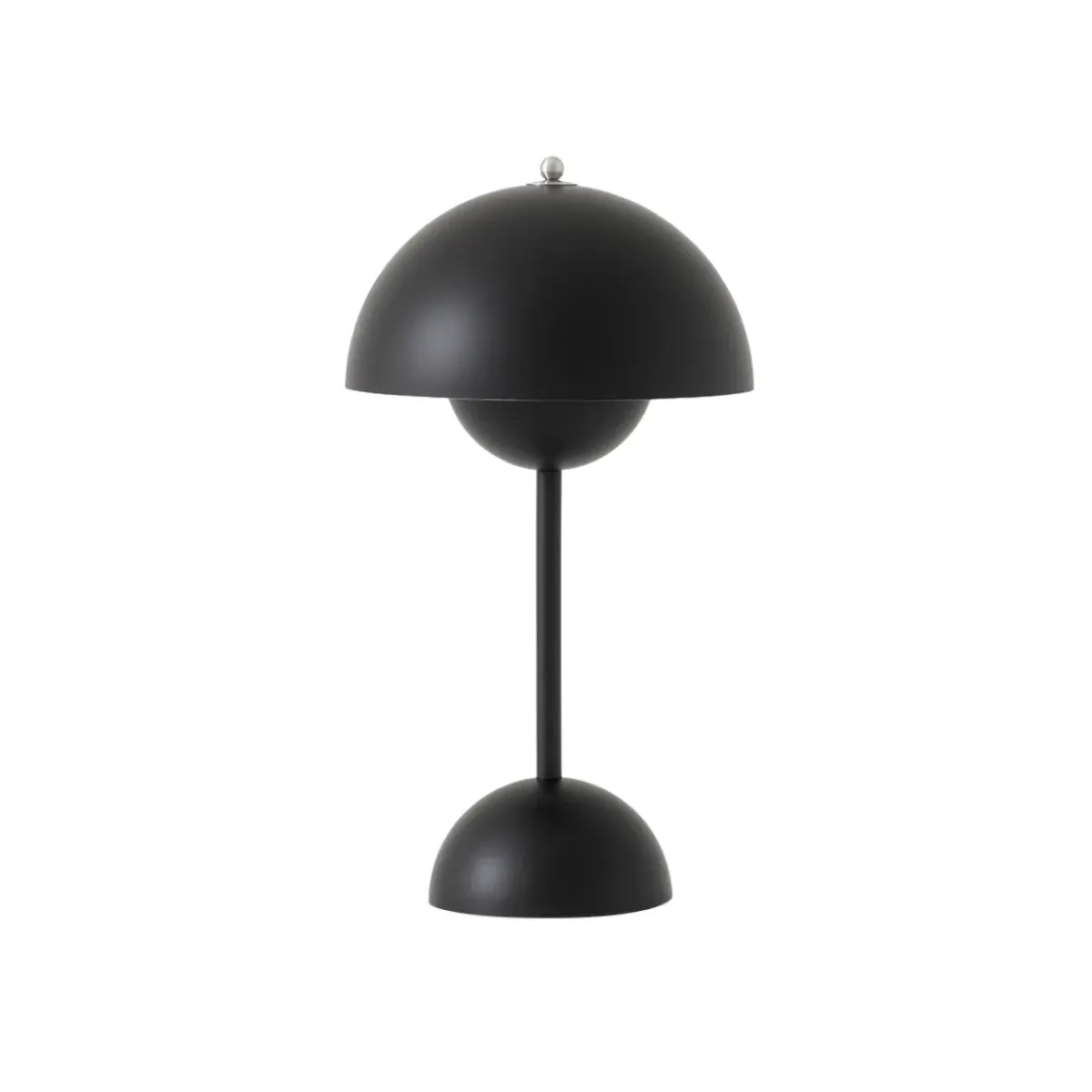 And Tradition Lampe à poser Sans Fil Flowerpot VP9 - Noir Mat > Lampes De Bureaux|Lampes De Table
