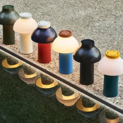 Hay Lampe sans fil PC Portable - Dusty red > Lampes De Table
