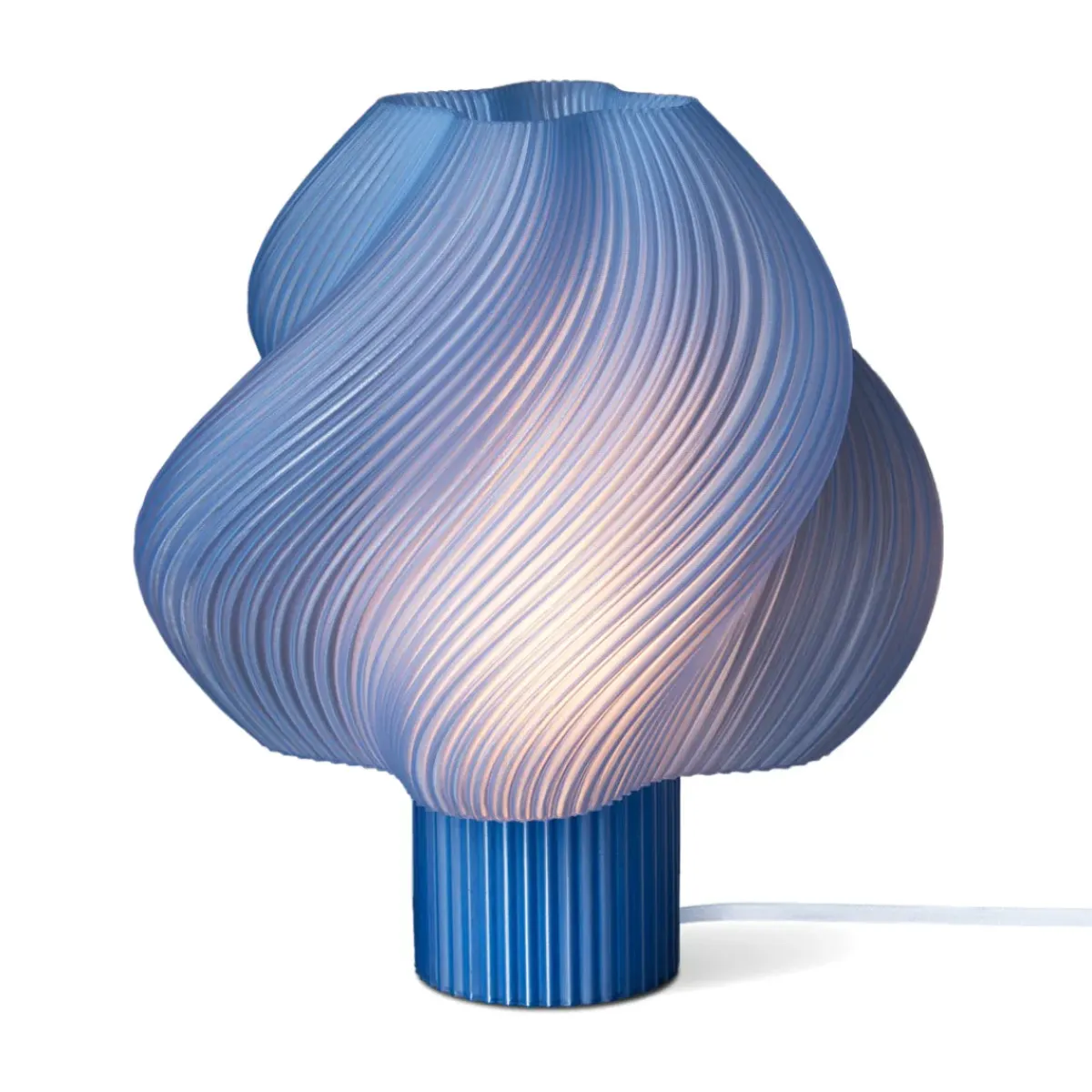 Crème Atelier Lampe Soft Serve - Blueberry Sorbet > Lampes De Table