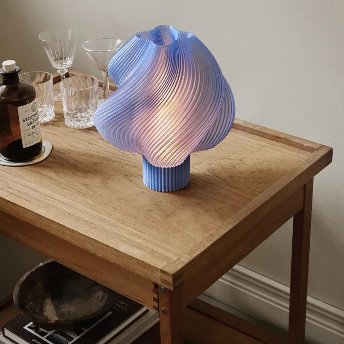Crème Atelier Lampe Soft Serve - Blueberry Sorbet > Lampes De Table