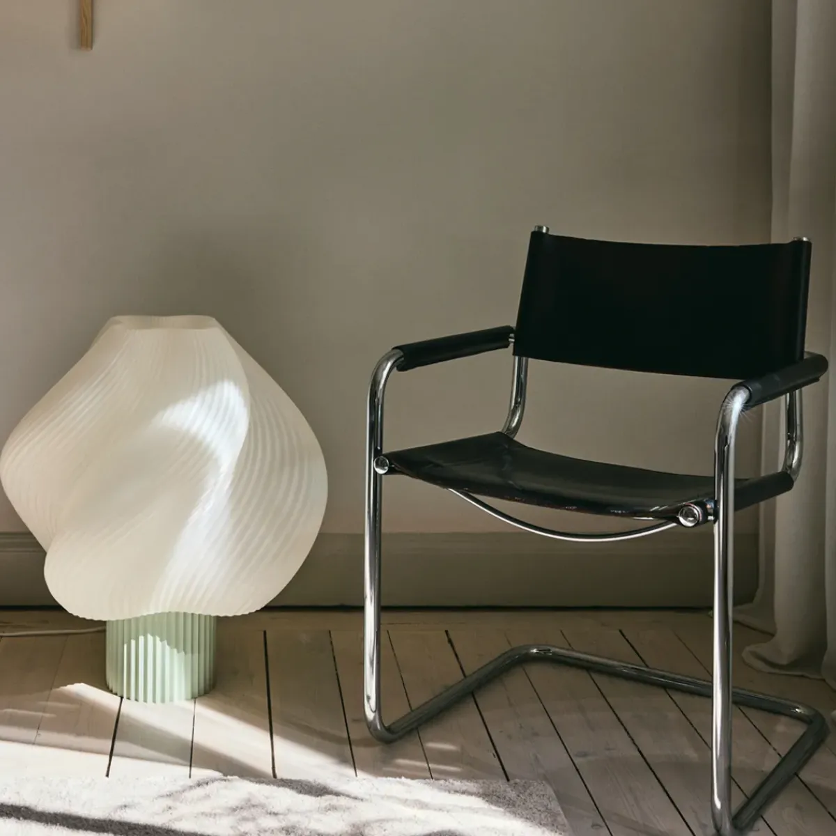 Crème Atelier Lampe Soft Serve Mega - Matcha > Lampes De Table