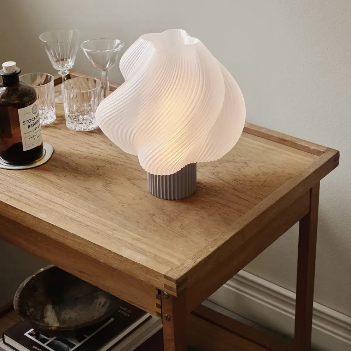 Crème Atelier Lampe Soft Serve - Mocha > Lampes De Table