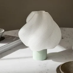 Crème Atelier Lampe Soft Serve Portable - Matcha > Lampes De Table